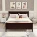 Full Size Modern Classic Wood Platform Bed with Headboard and Footboard,Wooden Slat Support