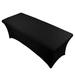 Boluotou Cosy Beauty Mattress Stretchable Eyelash Extension Salon Professional Table Cover Styling Accessories Lash Bed Cover Tablecloth(Black)