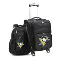 MOJO Black Pittsburgh Penguins Softside Carry-On & Backpack Set