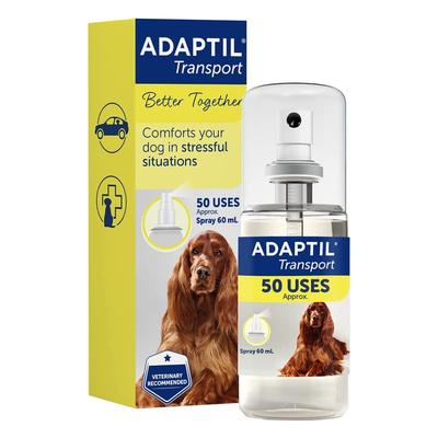 2x60ml ADAPTIL® Transport Calming Spray for Dogs