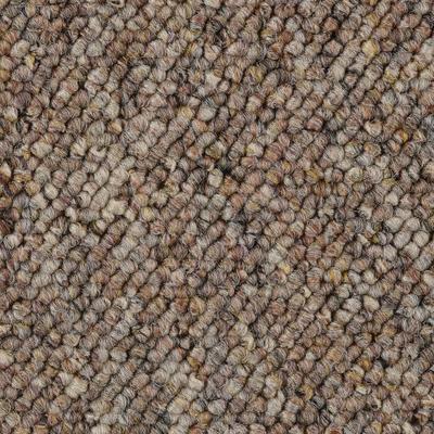 Teppichboden BODENMEISTER "Korfu, Schlinge - meliert, Made in Netherlands", braun (braun beige), B:200cm H:7,5mm L:450cm, Polypropylen, Teppiche, Wohnzimmer, Kinderzimmer, Schlafzimmer, Breite 200/300/400/500 cm Image