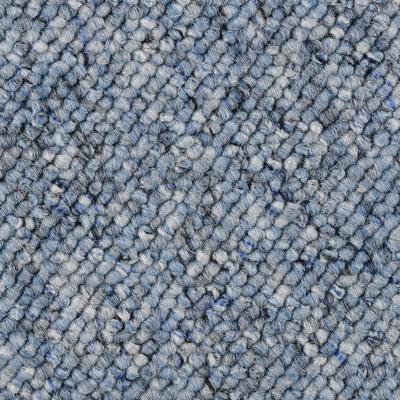 Teppichboden BODENMEISTER "Korfu, Schlinge - meliert", blau, B:200cm H:7,5mm L:650cm, Polypropylen, Teppiche, Wohnzimmer, Kinderzimmer, Schlafzimmer, Breite 200/300/400/500 cm Image