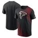 Men's Nike Black Atlanta Falcons Yard Line Fashion Asbury T-Shirt