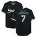 Tim Anderson Chicago White Sox Autographed Black Nike City Connect Replica Jersey