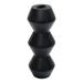 Sequence Wooden Candle Holder Large Black - Moe's Home Collection DD-1046-02