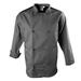 Chef Revival J200GR-M Performance Series Long Sleeve Double Breasted Jacket, Medium, Pewter Grey, Gray
