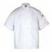 Chef Revival J005-XS Knife & Steel Poly Cotton Blend Chef Jacket, Short Sleeve, X-Small, White