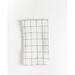 Stone Washed Linen Windowpane Napkins