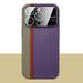 K-Lion Carbon Fiber Texture Case for iPhone 12 Pro Slim Hard PC Shockproof Protective Cover with Camera Lens Protector for iPhone 12 Pro Green Red Purple