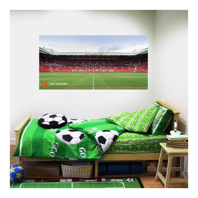 Manchester United Old Trafford Stadion Wandaufkleber – 60 cm x 30 cm mit Aufkleber-Set – 60 cm x 30 cm Image