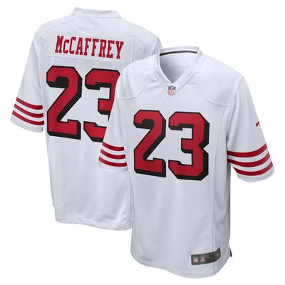 San Francisco 49ers Nike Game Sekundär Ausweichtrikot - Weiß - Christian McCaffrey - Herren Image