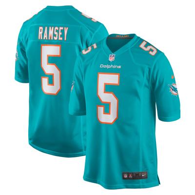 Miami Dolphins Nike Heimtrikot – Aqua – Jalen Ramsey – Herren Image