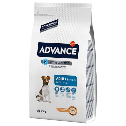 1,5kg Advance Mini Adult Hundefutter trocken