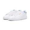 Sneaker PUMA "SMASH 3.0 L", Gr. 41, weiß (puma weiß, malachite, puma gold), sportlich, Schuhe