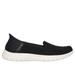 Skechers Women's Slip-ins: On-the-GO Flex - Serene Shoes | Size 8.0 | Black/White | Textile/Synthetic | Machine Washable