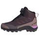 adidas Terrex Winter Mid BOA RAIN.RDY Hiking Shoes Sneaker, Shadow Maroon/Wonder red/Pulse Lilac, 36 EU