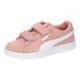 PUMA Smash 3.0 SD V PS Sneaker, Poppy PINK White