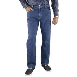 Wrangler Men's Texas Contrast Jeans, Dark Stone, 38W / 30L
