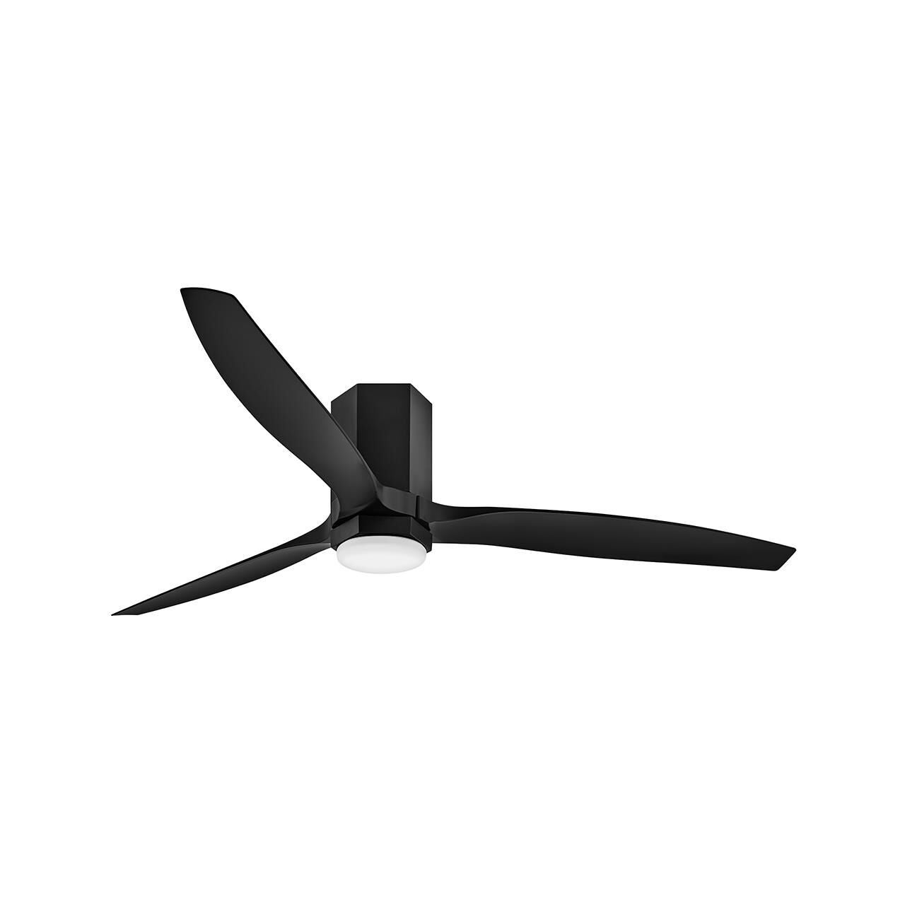 Hinkley Lighting Facet 52 Inch Flush Mount Fan with Light Kit - 905860FMB-LDD