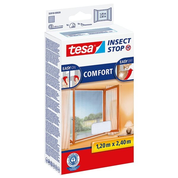 tesa Fliegengitter »Insect Stop COMFORT« - 1,2 x 2,4 m Image