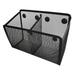 Mesh Basket Home Pencil Holder Metal Wire Writing Utensil Organizer Mesh Holder for Locker Kitchen Desk Accessories -