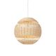 Suspension en bamboo marron