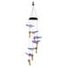 1Pc Butterflies Bells Wind Chime Garden Solar Light LED Light Garden Decor Lamp