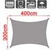 Beige Waterproof Shade Sail Square Rectangle Triangle Shade Cloth Outdoor Awning Garden Patio Grey Shade Every 3x3m 3x4m 3x5m