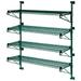 21 Deep x 36 Wide x 54 High Adjustable 4 Tier Freezer Wall Mount Shelving Kit