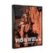 Stupell Industries Roswell New Mexico Desert UFOs by Lil' Rue Graphic Art Canvas in Brown | 21 H x 17 W x 1.7 D in | Wayfair aw-296_ffb_16x20