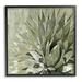 Stupell Industries Green Botanical Abstract Leaves Framed On Wood by Lindsay Benson Painting Wood in Brown/Green | 12 H x 12 W x 1.5 D in | Wayfair