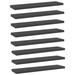 Latitude Run® Floating Shelves Wall Shelving Wall Mounted Shelves Display Wall Units Wood in Gray | 0.59" H x 15.75" W x 3.94" D | Wayfair