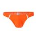 OVTICZA Male Jock Strap for Men Jockstrap Supporters Athletic Briefs Underwear Orange M