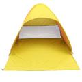 Hemoton Outdoor Waterproof Tent Beach Tent Portable Camping Tent Picnic Sun Shade Shelter