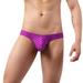 zuwimk Mens Underwear Briefs Supporters for Men Jock Strap Male Underwear Men s Thong Jockstrap Underwear Purple M