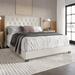 Red Barrel Studio® Elysian Tufted Low Profile Bed Metal in Gray | 48.66 H x 82.09 W x 87.47 D in | Wayfair 1A4DF39FA8C0458CB713FC3A2F96A366