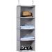 Rebrilliant Fabric Hanging Organizer in Gray | 31.8 H x 11.8 W x 11.8 D in | Wayfair 8EBEA6C3218D4EA799537001C7F9A703