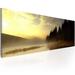 Millwood Pines Rockford Fog Over A Lake On Canvas Print Canvas | 18 H x 53 W x 0.7 D in | Wayfair 3816FA8D1F794E91A7D653BD0E70DAAA