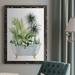 Bay Isle Home™ Padro Plant Bath II - Single Picture Frame Print on Canvas Canvas, Solid Wood in Green/White | 37.5 H x 27.5 W x 1 D in | Wayfair