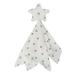 JUNTEX Moon Star Baby Bib Cotton Sleeping Dolls Newborn Saliva Towel Soothe Appease Towel Toddlers Burp Cloth Handkerchief Gift