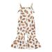 ZRBYWB Romper Toddler Girls Sleeveless Cartoon Print Romper Bell Bottoms Flare Jumpsuit Clothes Summer Clothes