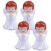 4pcs Praying Angel Statues Small Angel Figurines Home Decor Desktop Ornaments (Angel Boy)