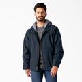 Dickies Men's Duck Canvas High Pile Fleece Lined Jacket - Rinsed Dark Navy Size 2Xl (TJ360)