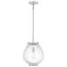 Savoy House Essentials Welles 12" Wide Polished Chrome 1-Light Pendant