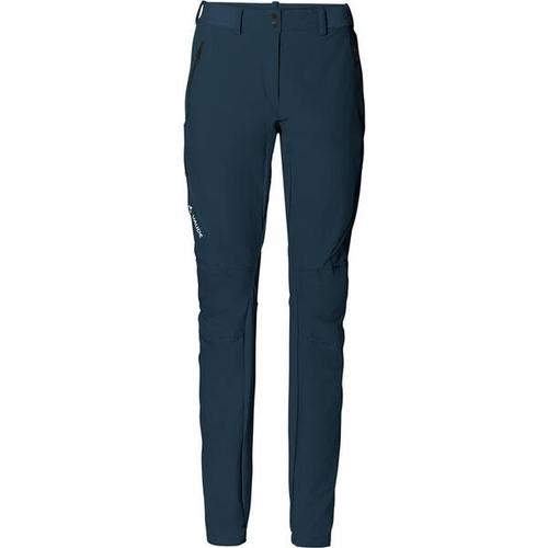 Damen Hose VAUDE Damen Wanderhose Scopi Pants II, Größe 38/S in Blau