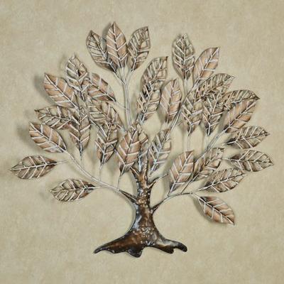 Natures Solitude Tree Wall Art Burnished Gold , Bu...