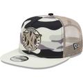 Men's New Era White York Yankees Chrome Camo A-Frame 9FIFTY Trucker Snapback Hat