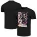 Men's Black Bela Lugosi Bat Transformation Graphic T-Shirt