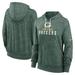 Women's Nike Green Bay Packers Plus Size Gym Vintage Pullover Hoodie