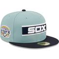 Men's New Era Light Blue/Navy Chicago White Sox Beach Kiss 59FIFTY Fitted Hat